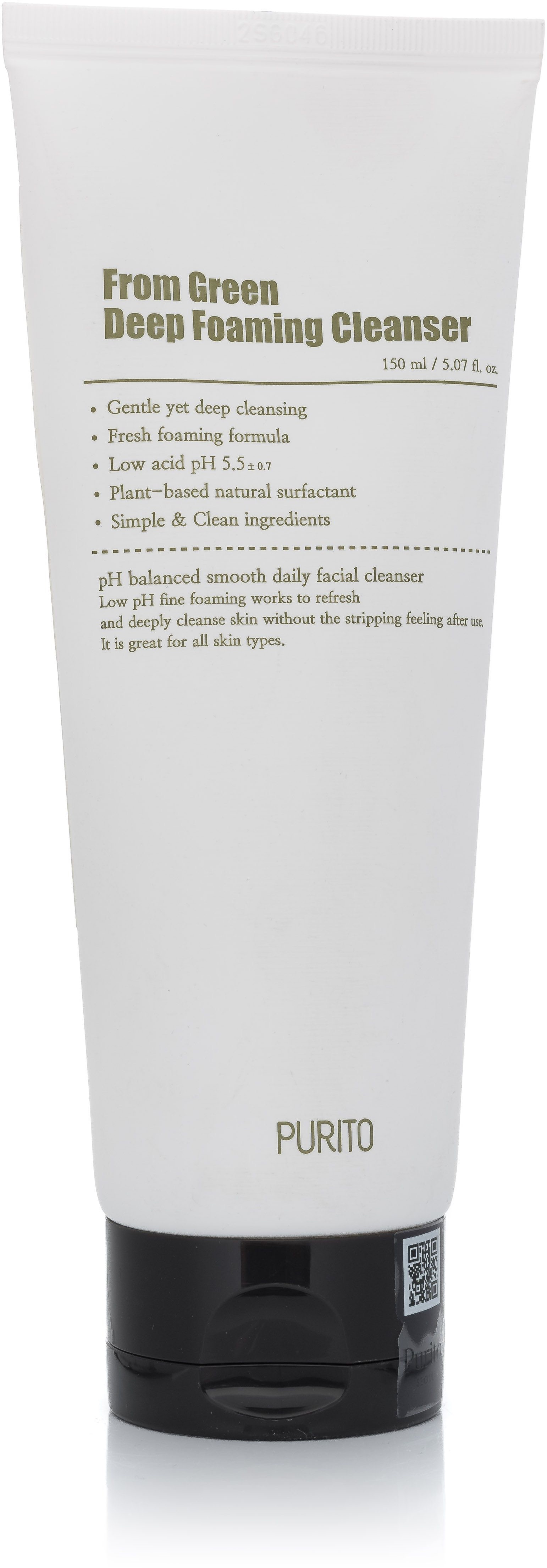 PURITO From Green Deep Foaming Cleanser 150 ml