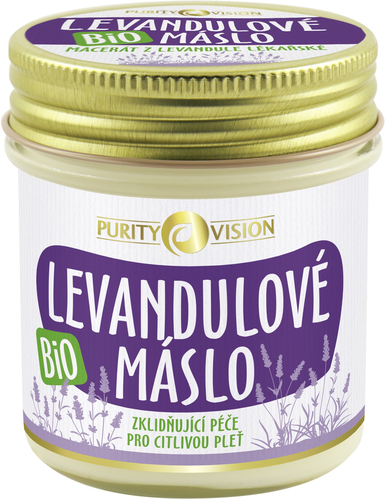 PURITY VISION Bio Levanduľové maslo 120 ml