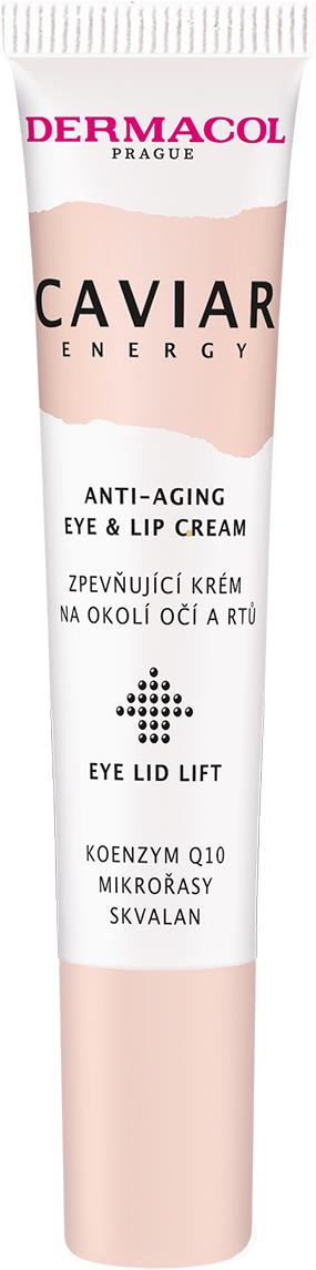 DERMACOL Caviar Energy krém na okolie očí a pier 15 ml