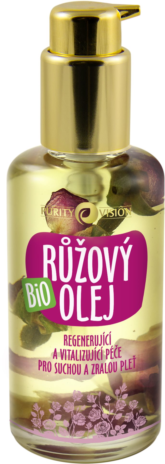 PURITY VISION Bio Ružový olej 100 ml