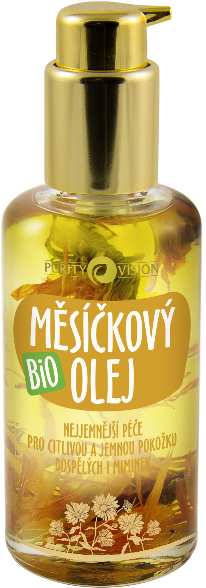 PURITY VISION Bio Nechtíkový olej 100 ml