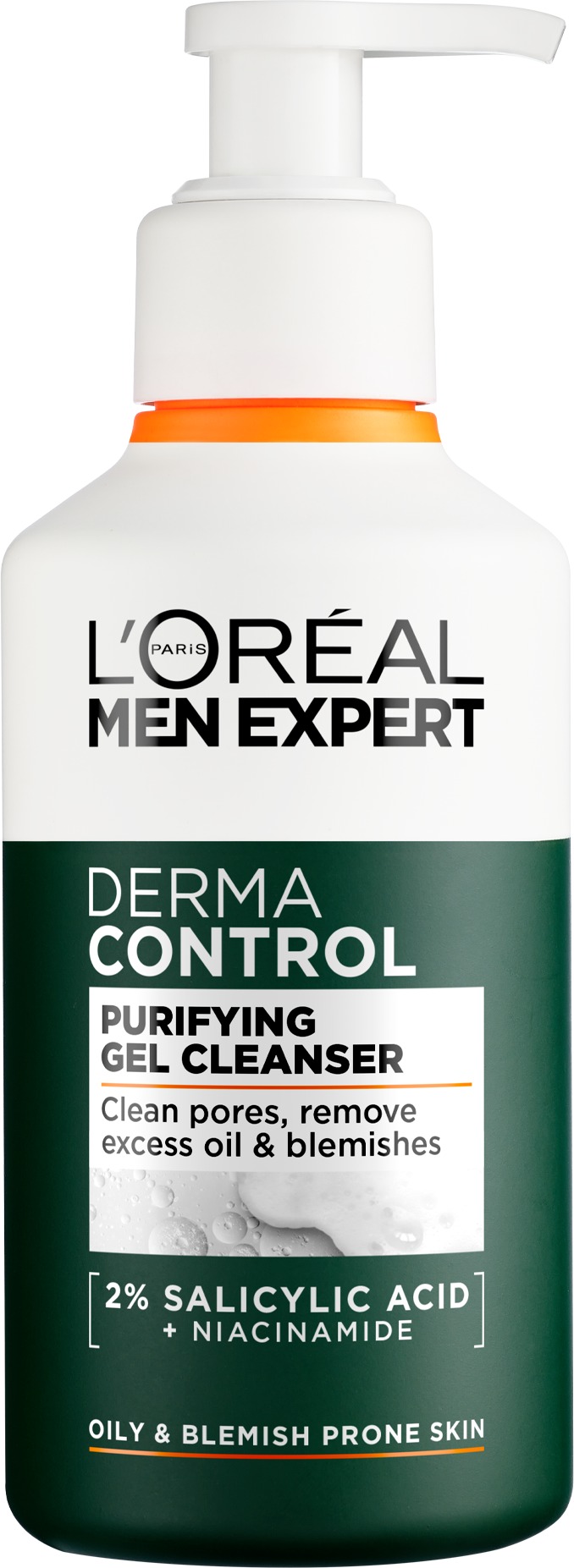 L'ORÉAL PARIS Men Expert Derma Control čistiaci gél, 260 ml