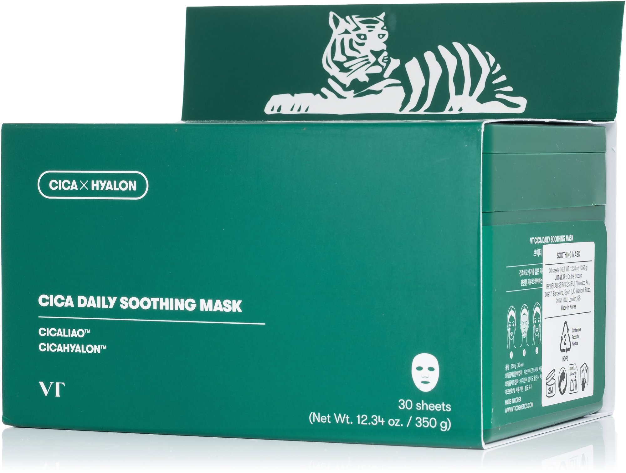 VT COSMETICS Cica Daily Soothing Mask 30 ks