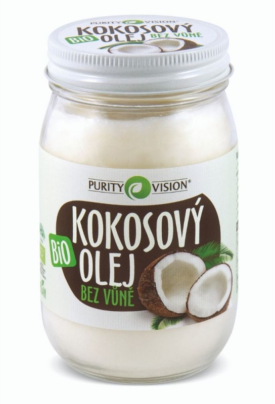 PURITY VISION Kokosový olej bez vône BIO 420 ml