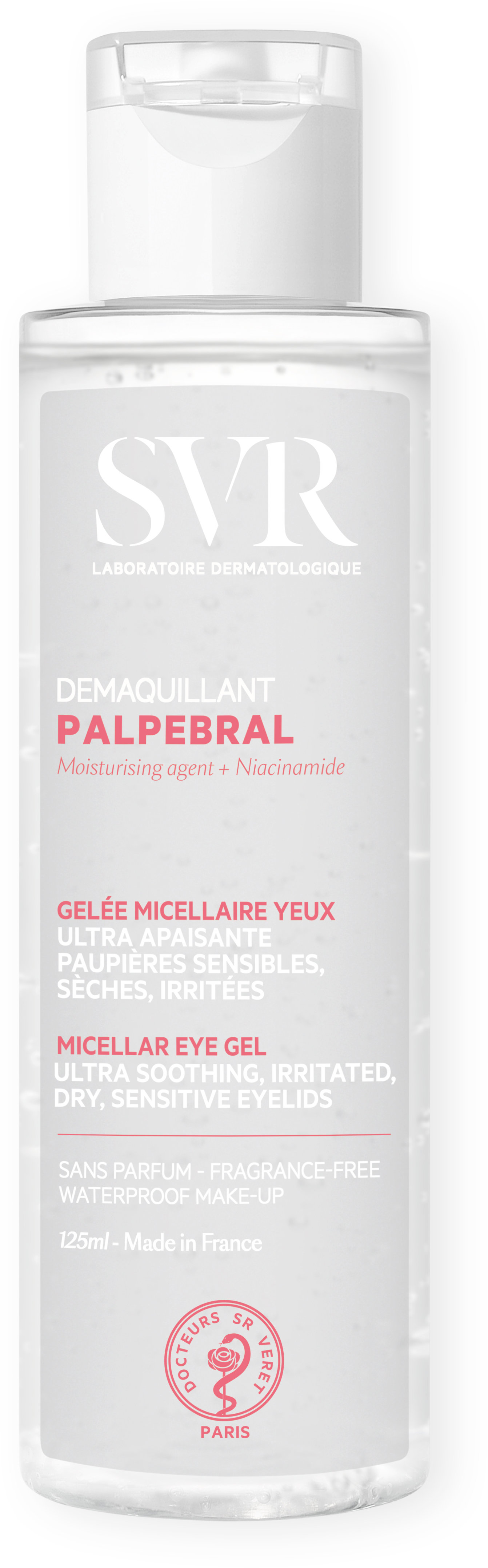SVR Palpebral Demaquillant By Topialyse Micellar Eye Gel 125 ml