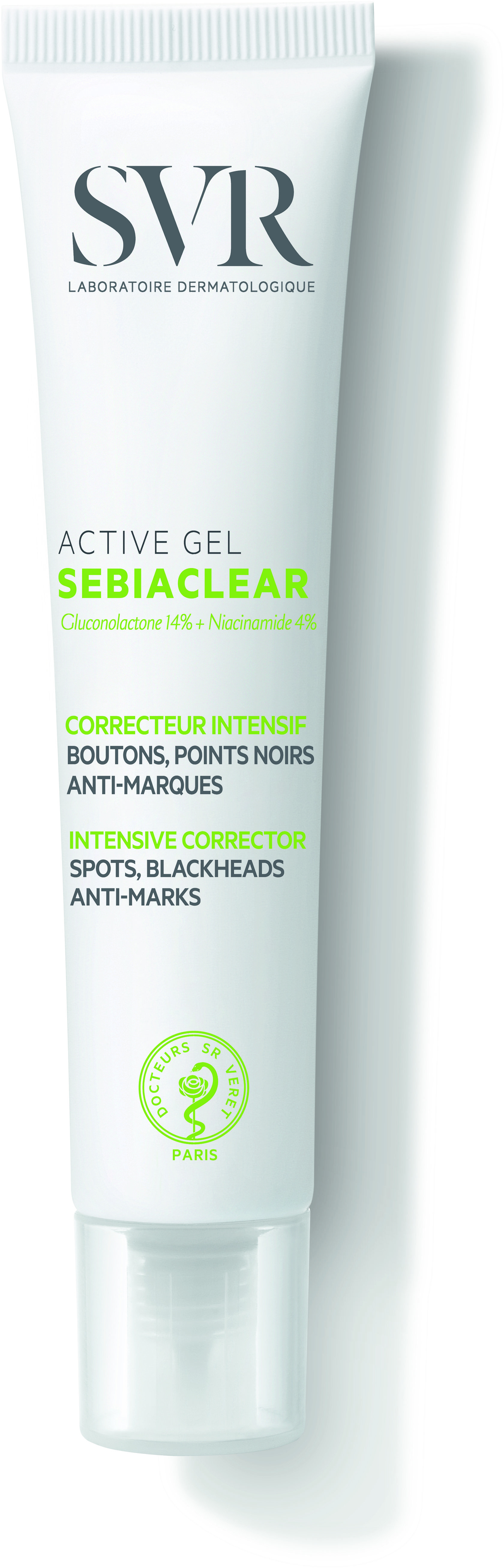 SVR Sebiaclear Active Gél Aktívny gél 40 ml