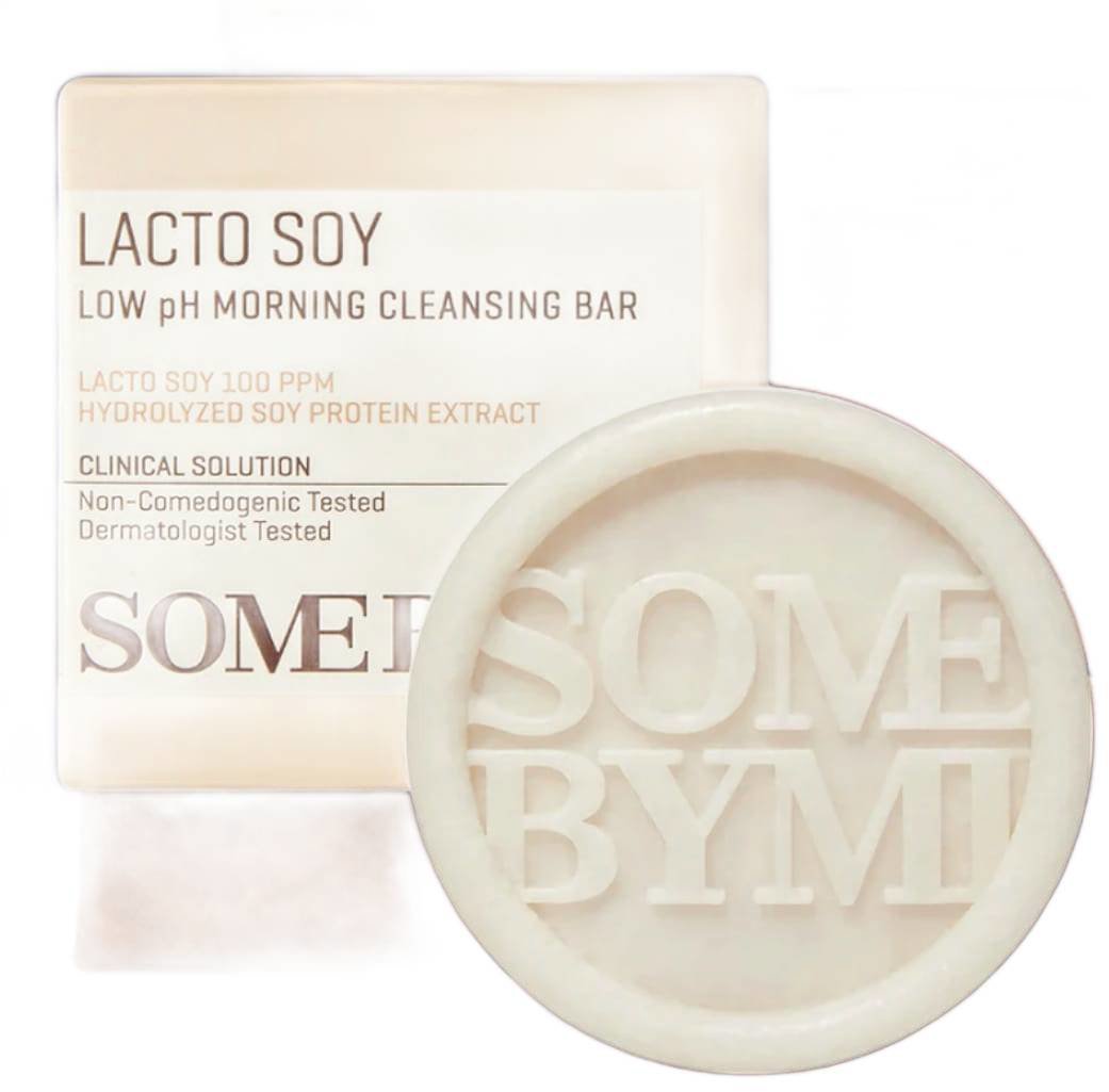 SOME BY MI Lactosoy Low Ph Morning Cleansing Bar – Mydlo na tvár s nízkym pH 90 g