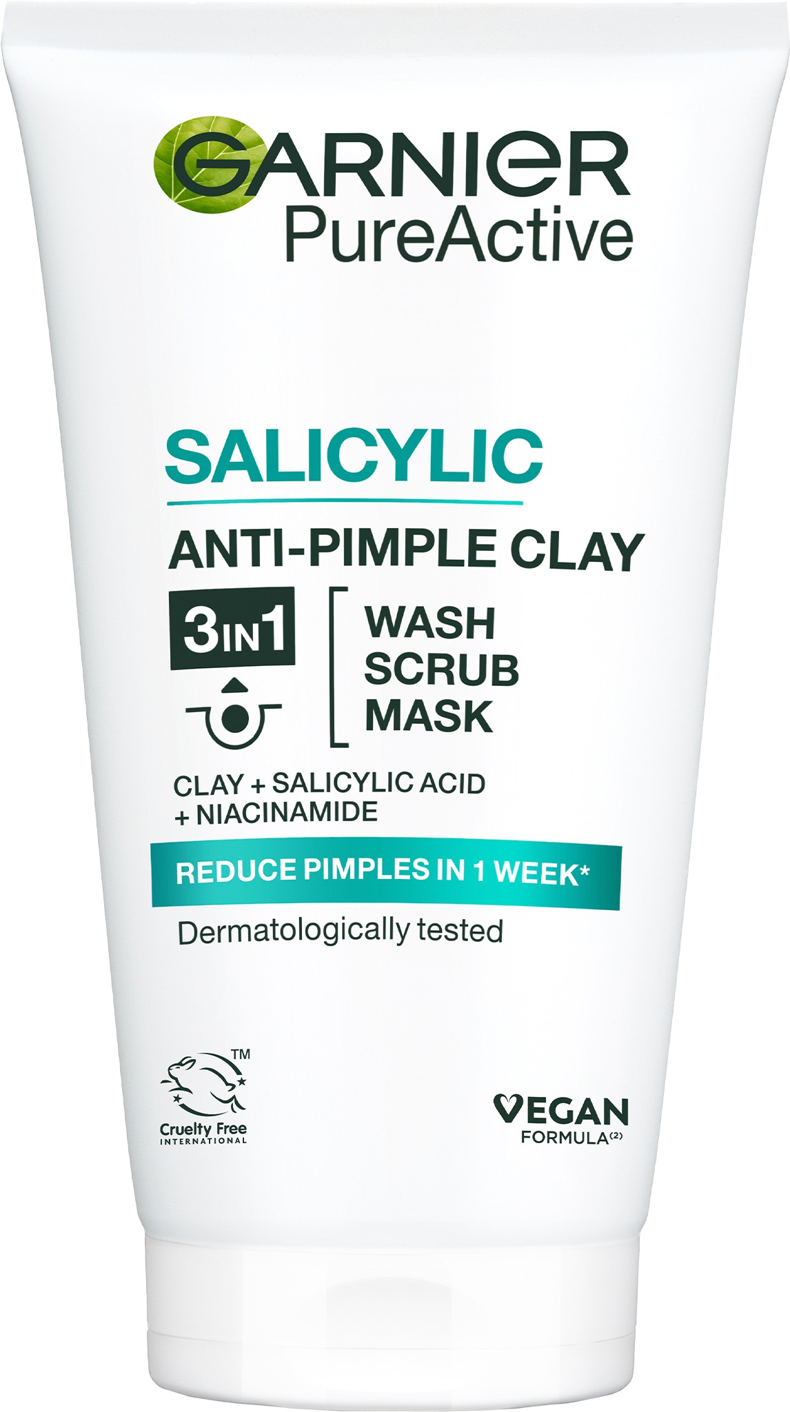 GARNIER PureActive 3 in 1 Clay 150 ml