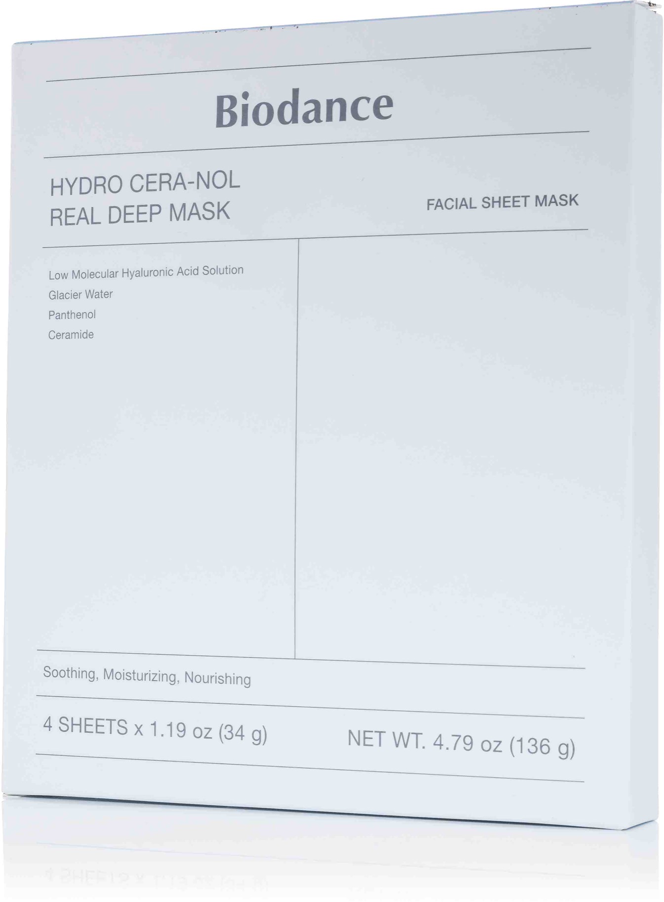 BIODANCE Hydro Cera-nol Real Deep Mask 4× 34 g