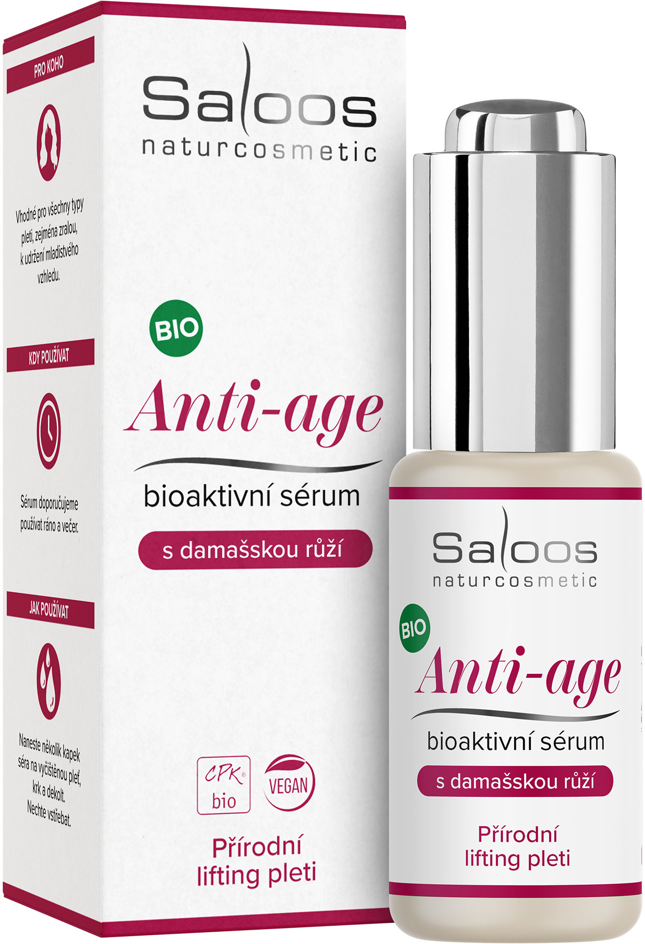 SALOOS Anti-Age bioaktívne sérum 20 ml