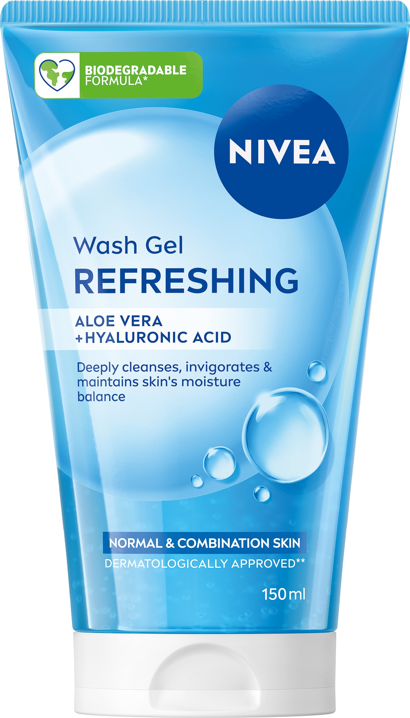 NIVEA Čistiaci pleťový gél normal/mix 150 ml