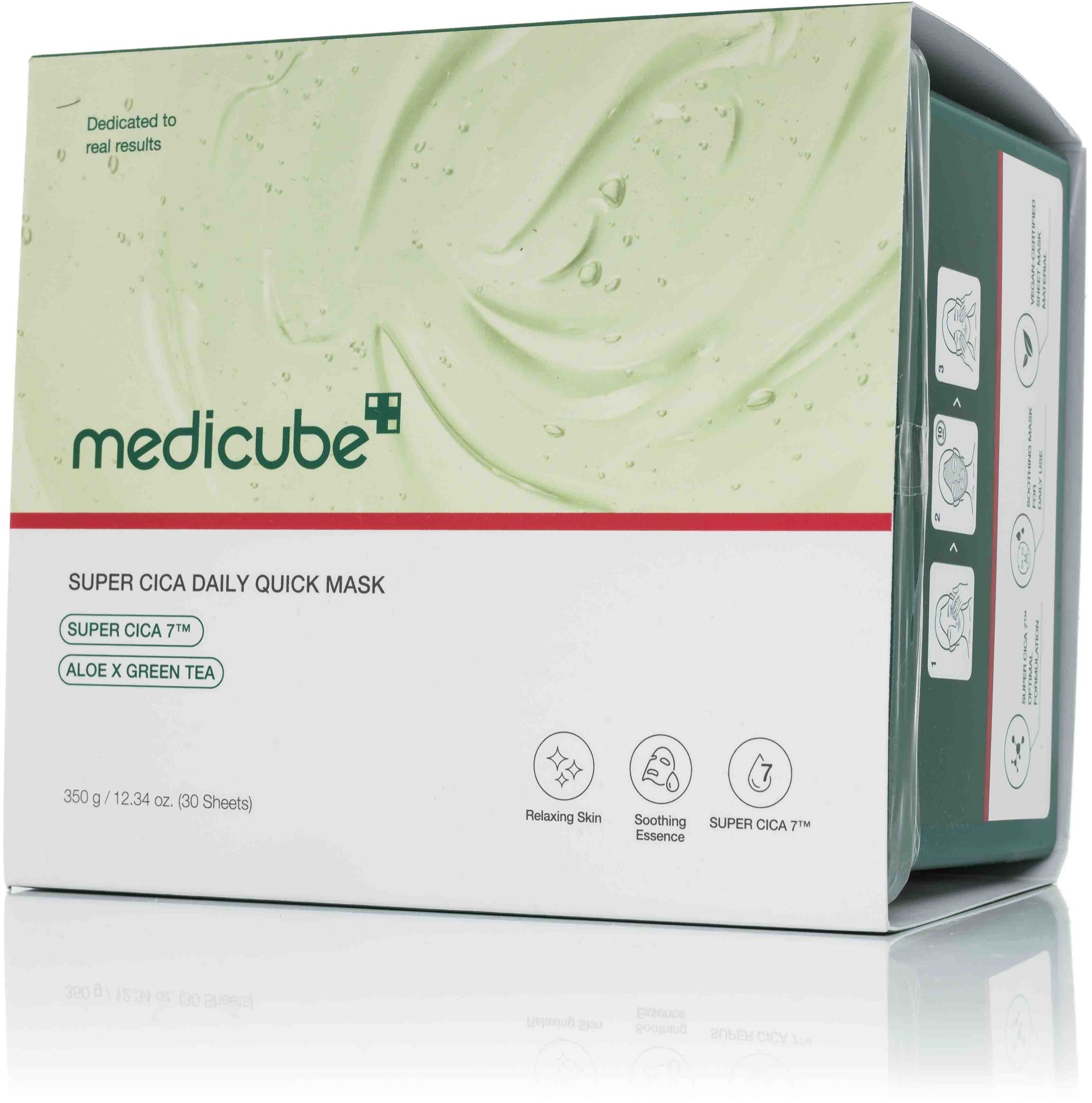 MEDICUBE Super Cica Daily Quick Mask 30 kusov (350 g)