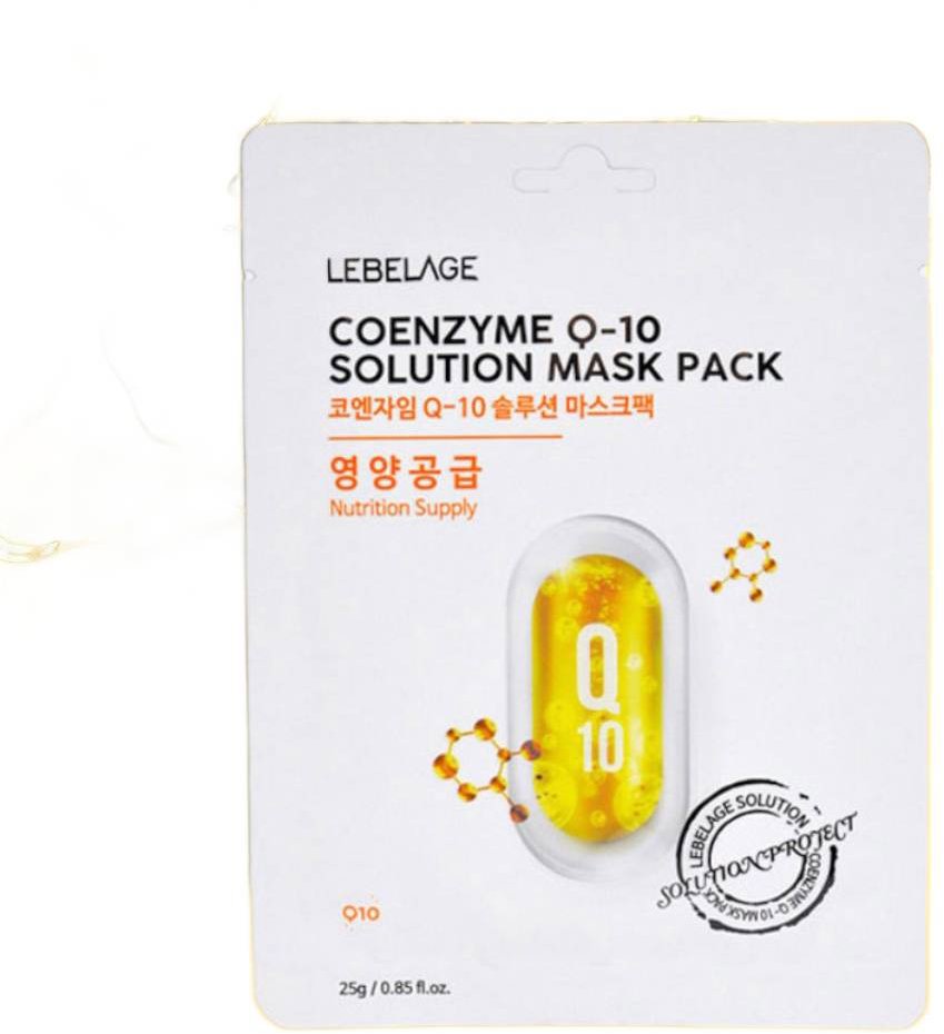 LEBELAGE Coenzyme Q-10 Solution Mask Pack 25 g