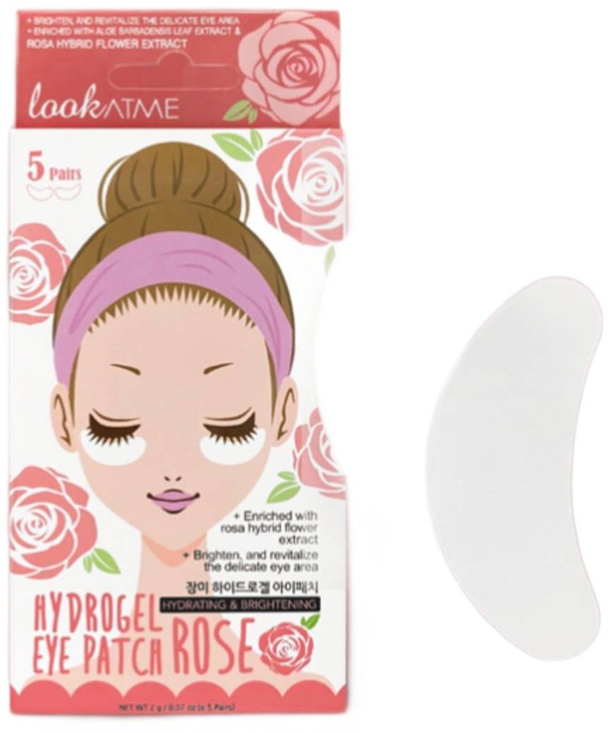 LOOK AT ME Hydro-gel Eye Patch Rose 15 g/5 párov