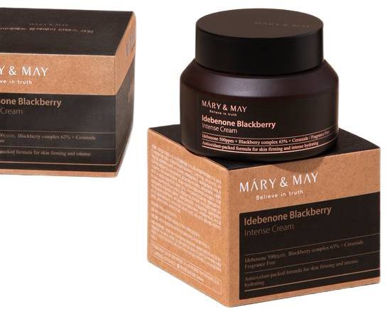 MARY & MAY Idebenone Blackberry Intense Cream 70 g