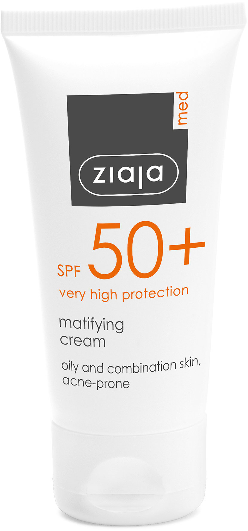 ZIAJA Med Ochranná kúra SPF 50+ na mastnú/zmiešanú pleť 50 ml