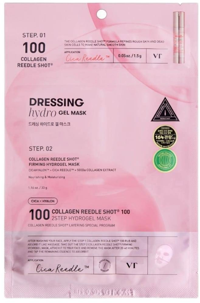 VT Collagen Reedle Shot 100 2 Step Hydrogel Mask