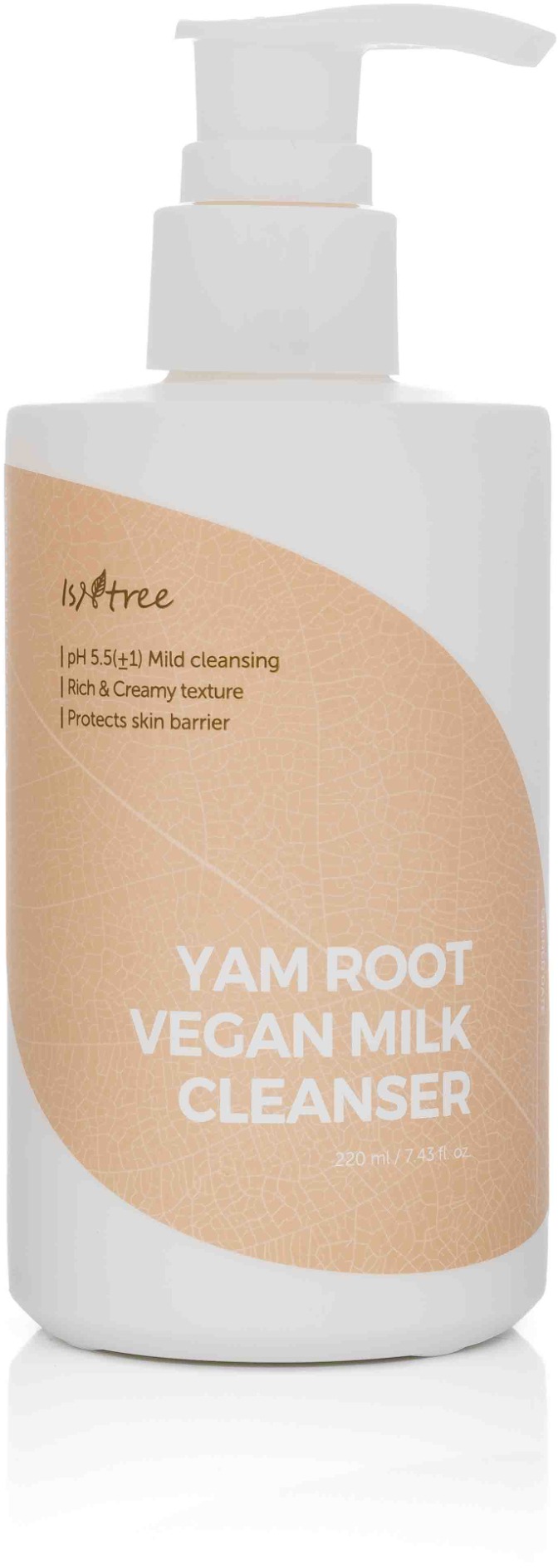 ISNTREE Yam Root Vegan Milk Cleanser 220 ml