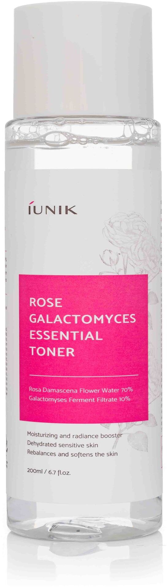 IUNIK Rose Galactomyces Essential Toner 200 ml