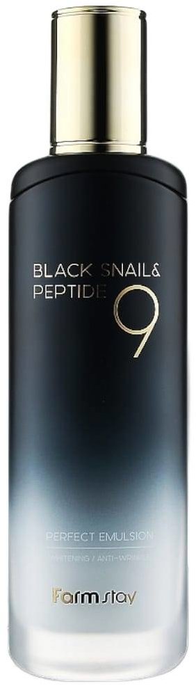 FARM STAY Black Snail & Peptide 9 Perfect Emulsion 120 ml