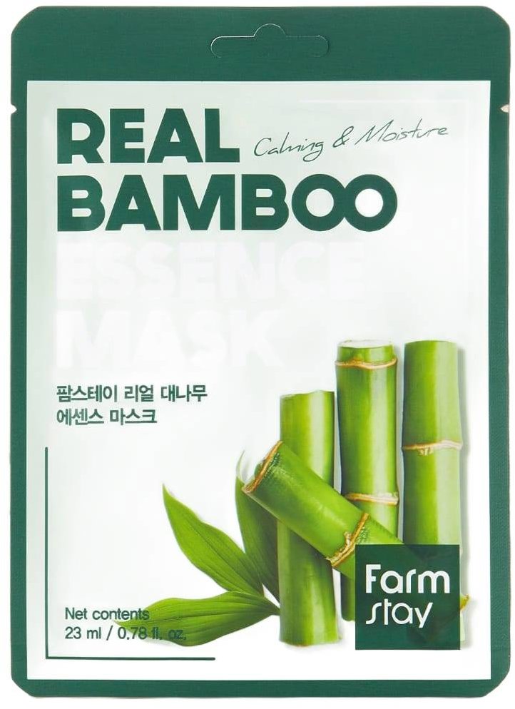 FARM STAY Real Bamboo Essence Mask 23 ml