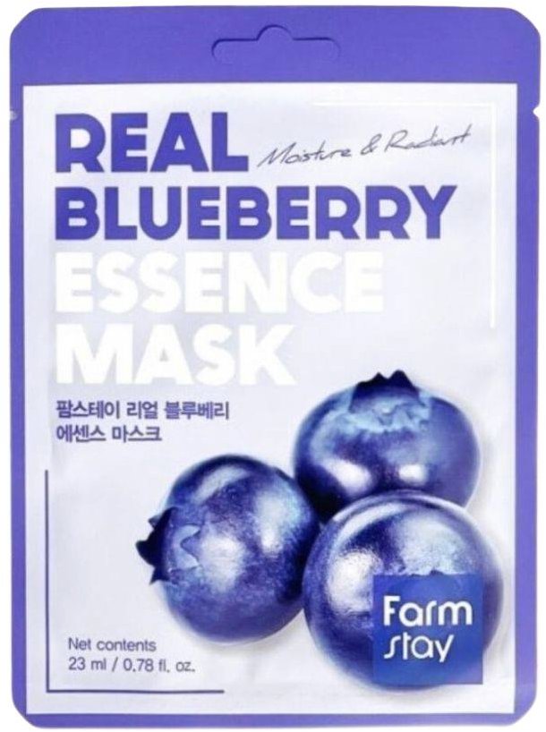 FARM STAY Real Blueberry Essence Mask 23 ml