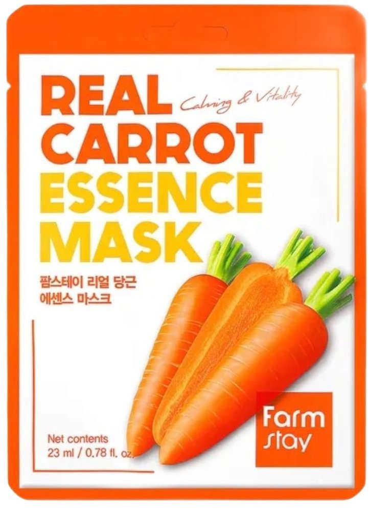 FARM STAY Real Carrot Essence Mask 23 ml