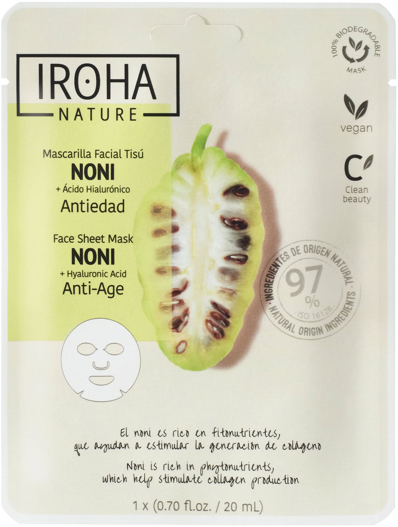 IROHA NATURE Anti Age Noni 1 ks