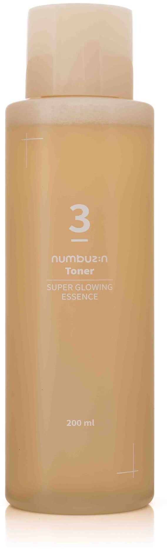NUMBUZIN No.3 Super Glowing Essence Toner 200 ml