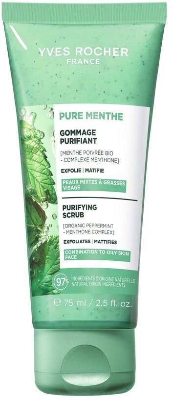 YVES ROCHER Pure Menthe čistiaci peeling 75 ml