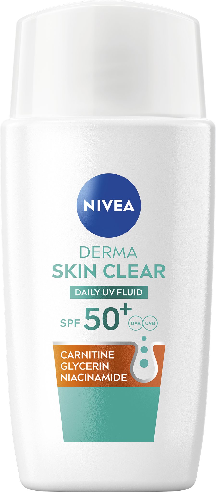 NIVEA UV Fluid Derma Skin Clear 40 ml