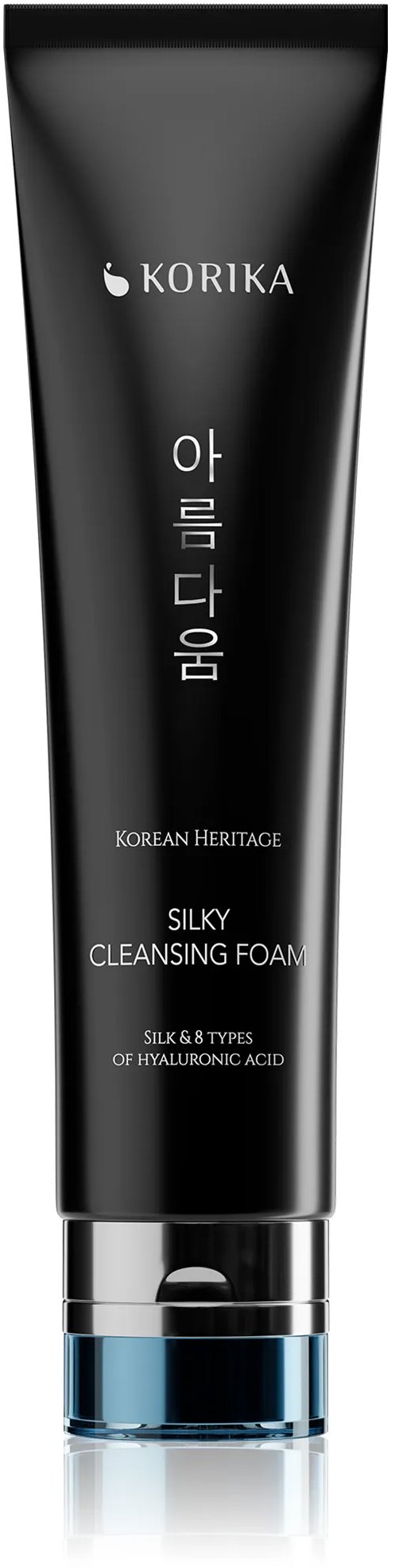 KORIKA Korean Heritage Silk & 8 Types of Hyaluronic Acid Silky Cleansing Foam 150 ml