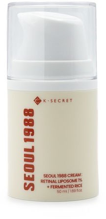 K-SECRET SEOUL 1988 Cream: Retinal Liposome 1 % + Fermented Rice 50 ml