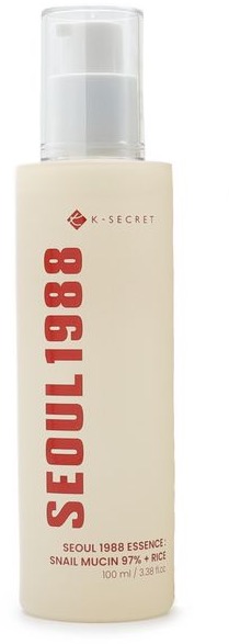 K-SECRET SEOUL 1988 Essence: Snail Mucin 97 % + Rice 100 ml