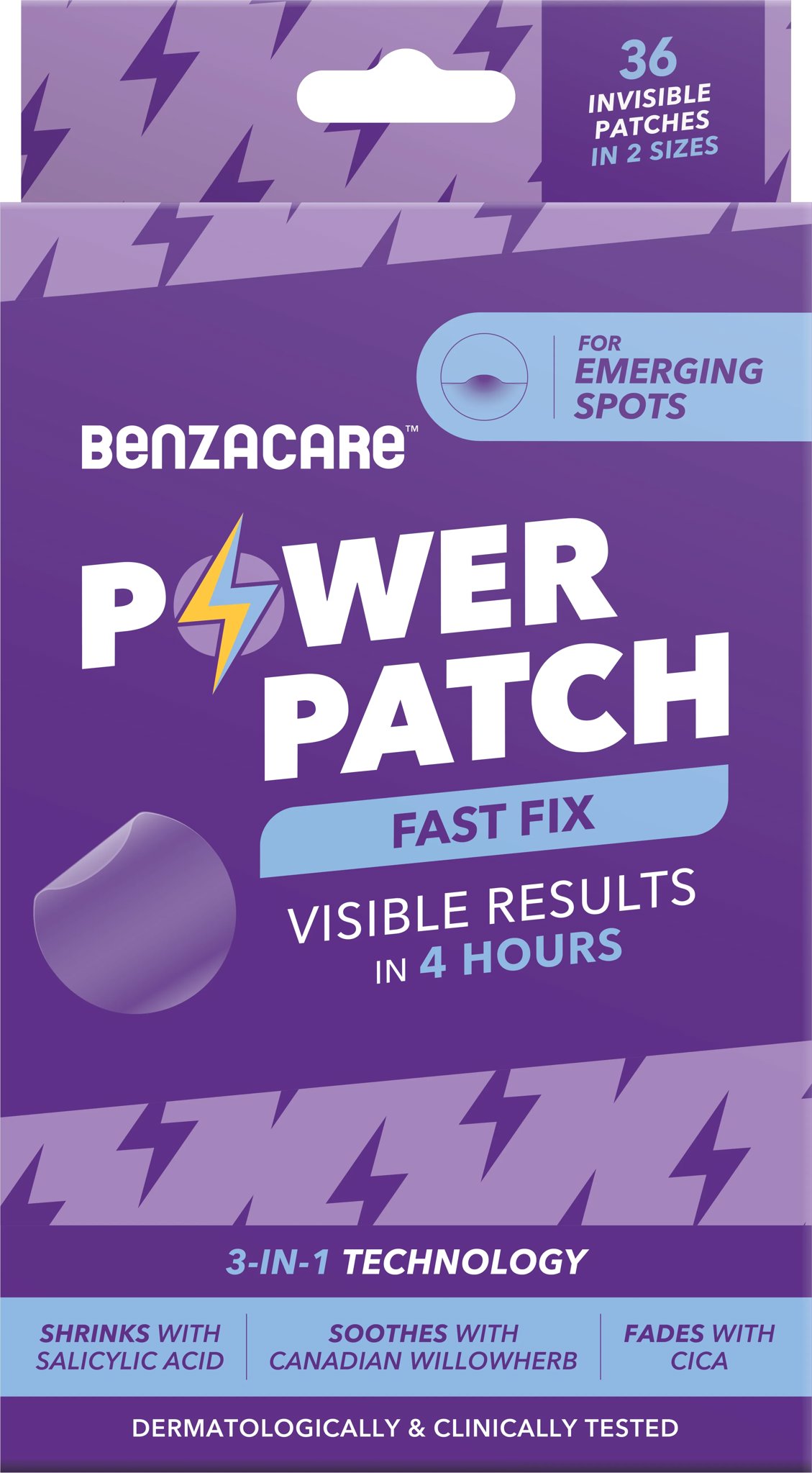 BENZACARE Power Patch 36 ks
