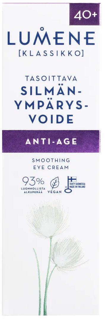 LUMENE Klassikko Face Care Smoothing Eye Cream 15 ml