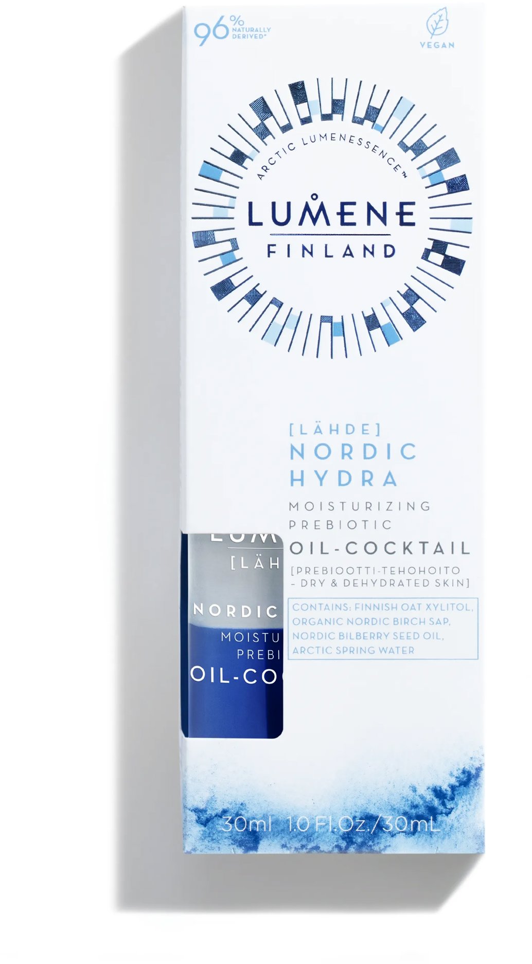 LUMENE Nordic Hydra Face Moisturizing Prebiotic Oil-Cocktail 30 ml