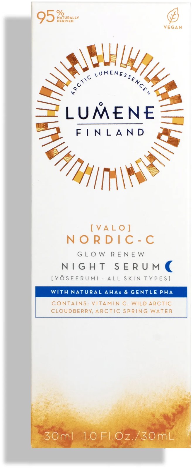 LUMENE Nordic C Glow Renew Night Serum 30 ml