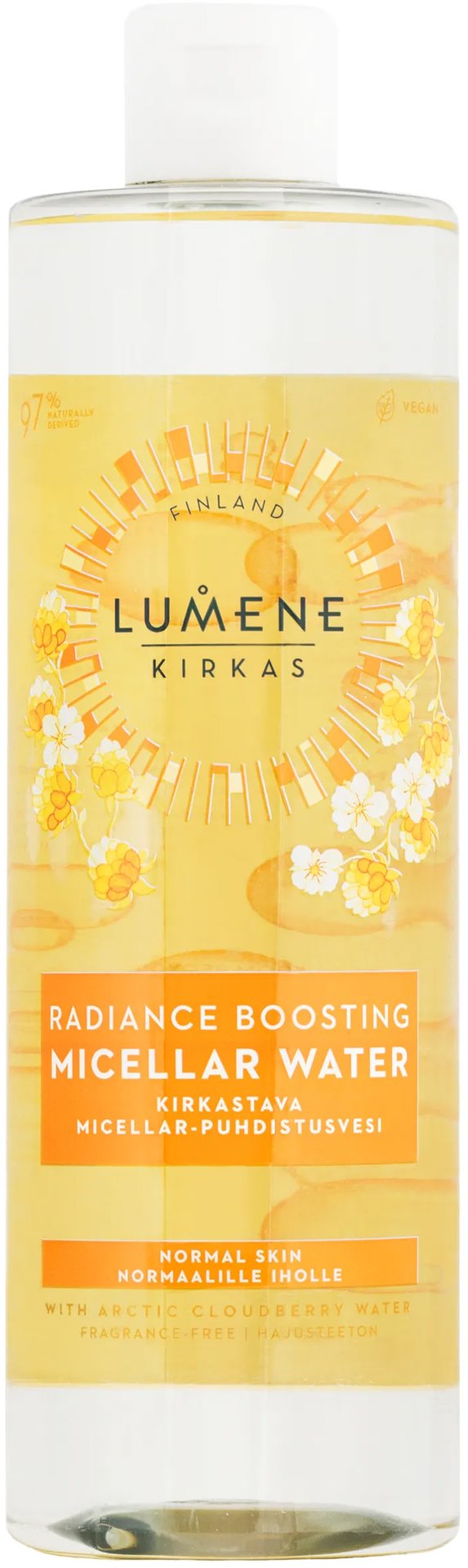 LUMENE Basic Cleansing Kirkas Radiance Boosting Micellar Water 400 ml