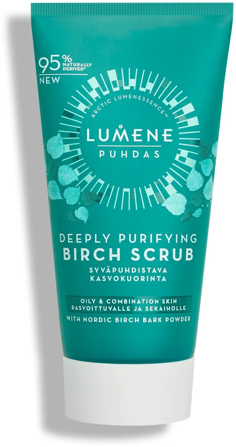 LUMENE Basic Cleansing Puhdas Deeply Purifying Birch Scrub 75 ml