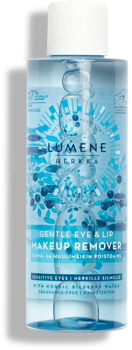 LUMENE Basic Cleansing Herkka Gentle Eye & Lip Makeup Remover 100 ml