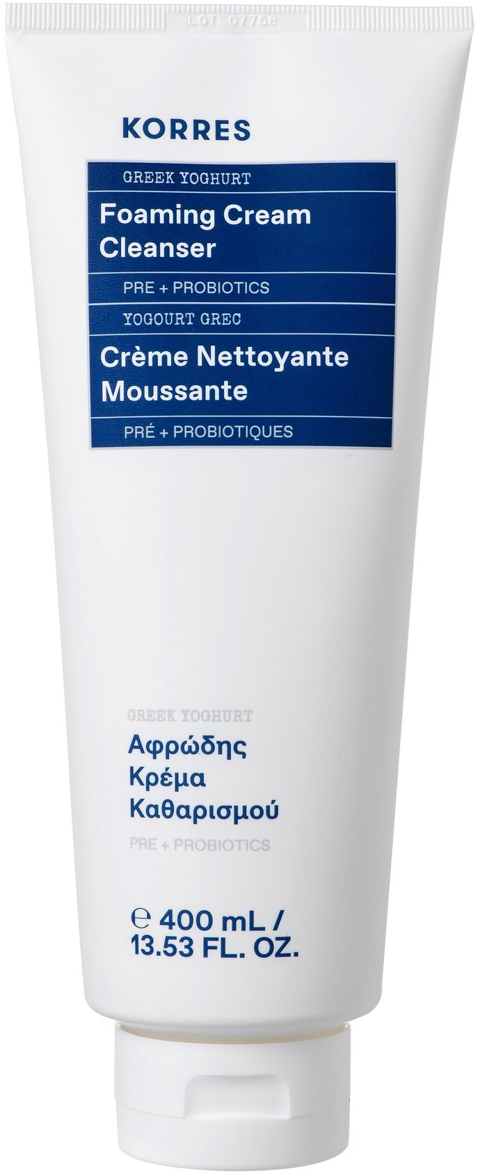 KORRES Greek Yoghurt Foaming Cream Cleanser 400 ml