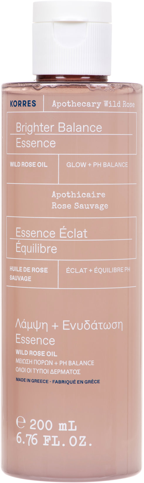 KORRES Apothecary Wild Rose Brighter Balance Essence 200 ml