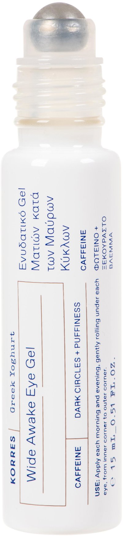 KORRES Greek Yoghurt Wide Awake Eye Gel Roller 15 ml