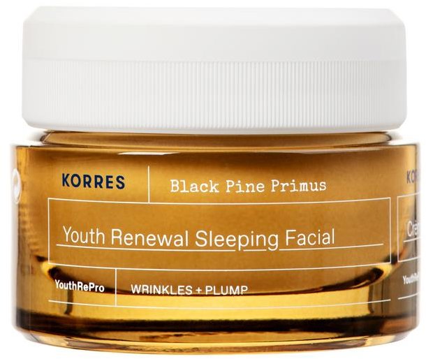 Korres Black Pine Primus Youth Renewal Sleeping Facial Night Cream 40 ml