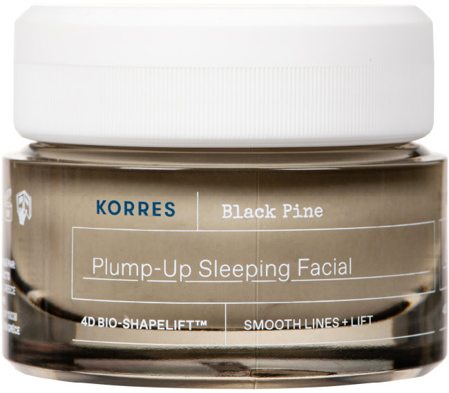 KORRES Black Pine 4D Plump-Up Sleeping Facial 40 ml