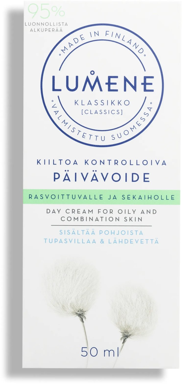 LUMENE Klassikko Face Care Shine Controlling Day Cream 50 ml