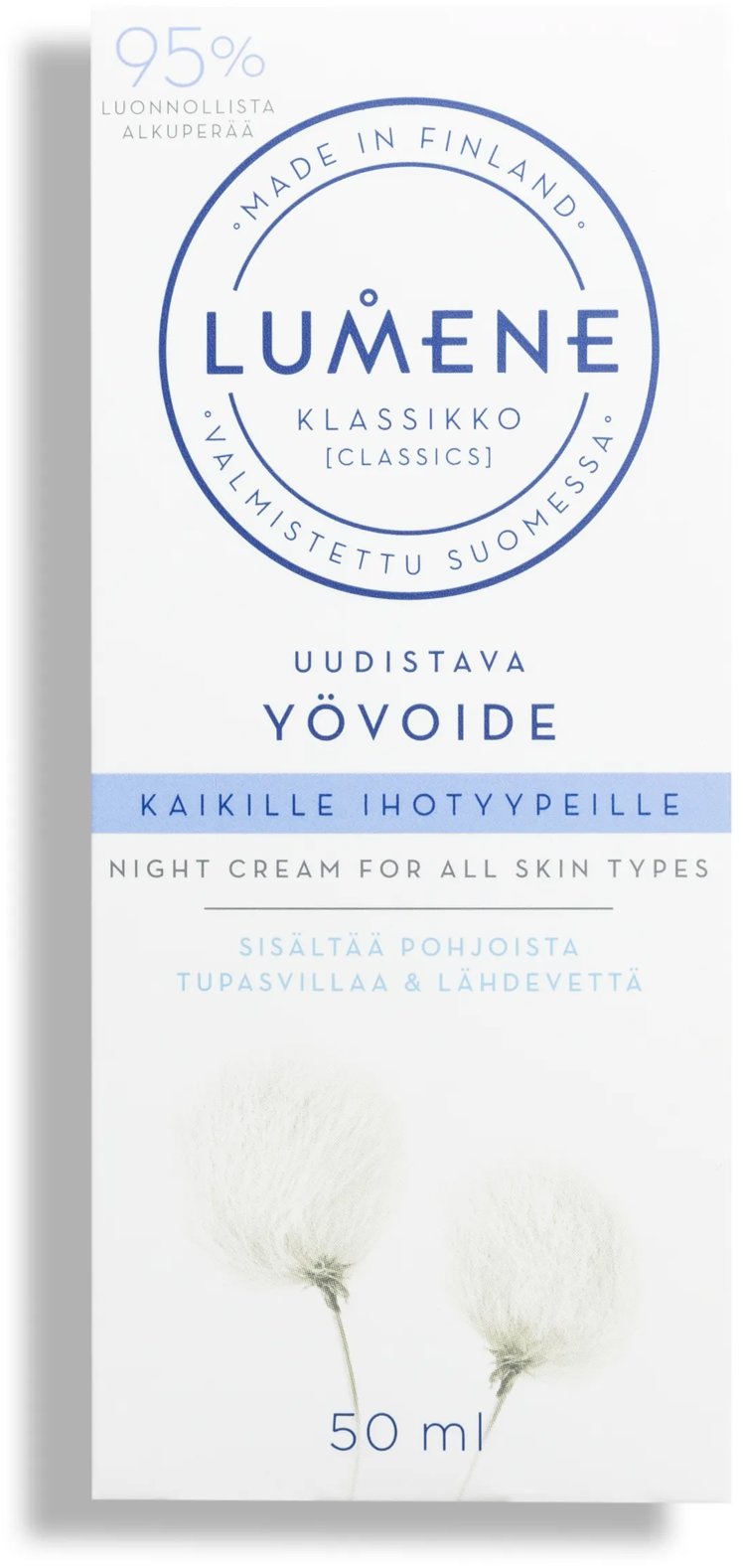 LUMENE Klassikko Face Care Restoring Night Cream 50 ml