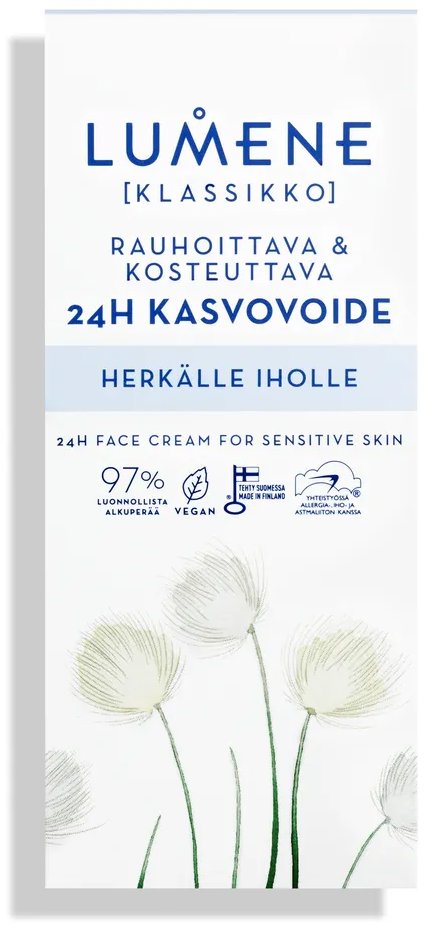 LUMENE Klassikko Face Care Soothing & Hydrating 24 h Face Cream 50 ml