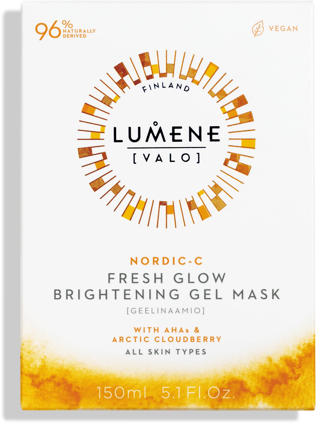 LUMENE Nordic C Fresh Glow Brightening Gel Mask 150 ml